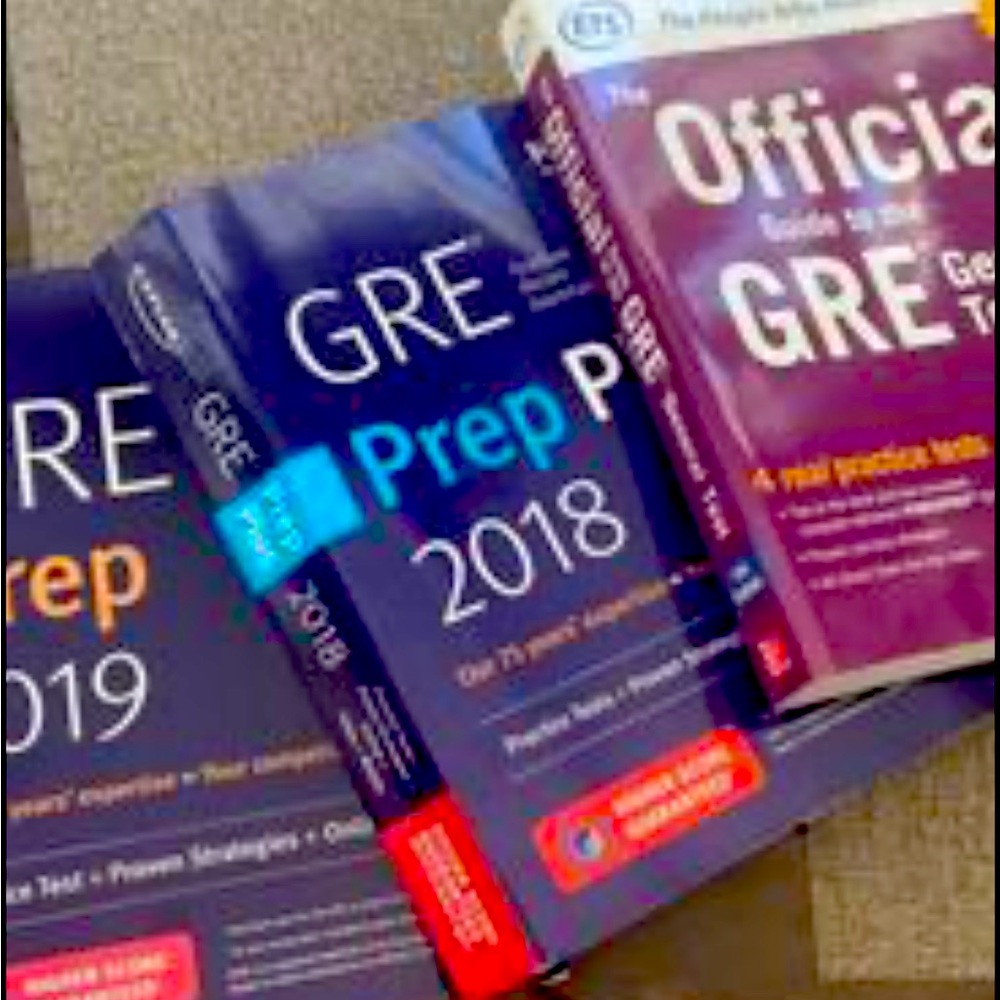 GRE BOOKS BRAND NEW